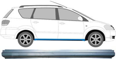 Reparatie dorpel voor Toyota Avensis Verso 2001-2011 / Links = Rechts