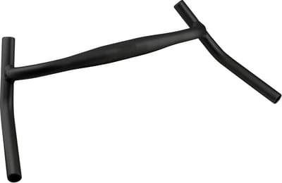 Fietsstuur Aluminium - MTB Stuur - Offroad Fietsen - Groothoek Ontwerp - 31.8 x 560 mm - Zwart