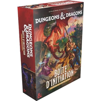 Kaartspellen Wizard of the coast Dungeons & Dragons 5 - Kit d'Initiation : Les Héros des Confins du Pays (Fr)