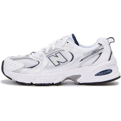 New Balance 530 Grote Kind Wit Naturel Indigo Kindersneakers Zilver-Metallic GR530SB1 38.5 white