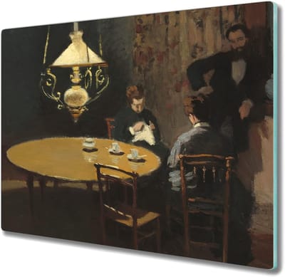 Glazen Snijplank - Kookplaatafdekking Keukenplank - Keukenwerkblad Beschermen - Hittebestendig Gehard Glas - 60x52cm - Zwart