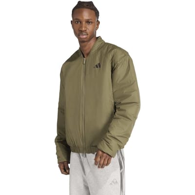 Adidas Sportswear Unisex Essentials Holiday Insulated Bomber Jacket Maat: M | Bomberjacks Outlet | Unisex | Bruin