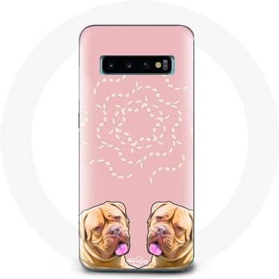 Coque - Samsung - Galaxy S10 - Dogue de Bordeaux - Symétrique - Souple