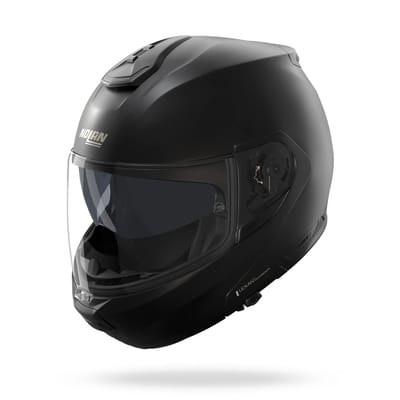 NOLAN N100-6 CLASSICO 302 L MATZWART SYSTEEMHELM MOTORHELM