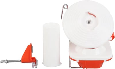 Handbediende garenopwinder Handmatige garenbolopwinder voor breien Haken Ambachtelijke projecten Gemakkelijk te gebruiken Stevige ABS-kunststof Metalen constructie Compact