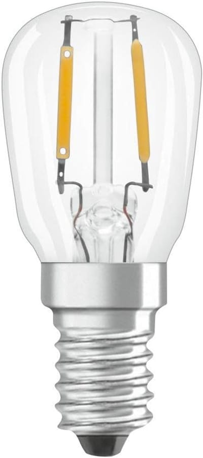 OSRAM LED-lamp Special T26 voor koelkasten met E14-fitting, 2,20 W, vervanging voor 10 W-lamp, warm wit (2700 K)