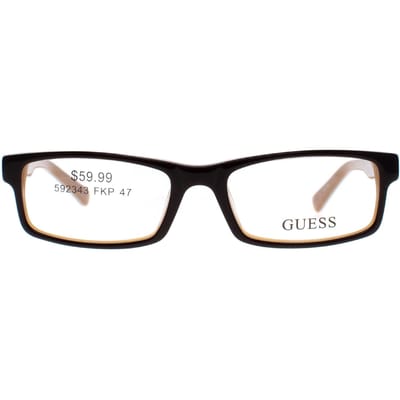 Guess GU9059 D96 bruin brilmontuur