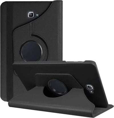 LuxeBass Smart hoesje met Bluetooth toetsenbord geschikt voor Samsung Galaxy Tab A 10.1 (2019) - Zwart