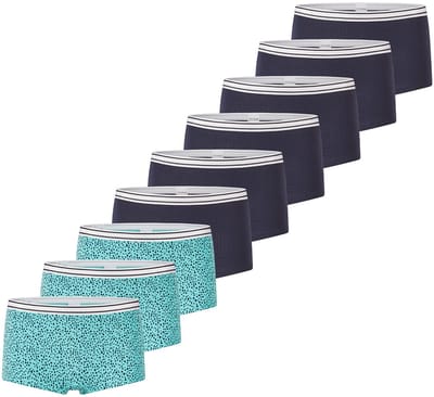 Schiesser Meisjes shorts 9 pack Teens Girls 95/5 Cotton