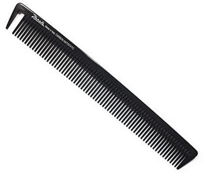 Antistatische haarkam met brede vertanding en afdeeltand - 22 cm