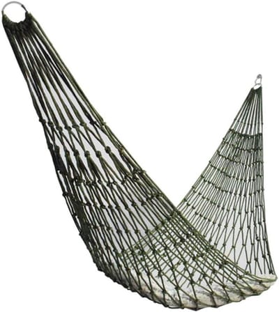 Hangmat Gaas - Kampeer Hangmat - Buiten Ontspannen - Ademend Nylon - 200x80cm - Groen