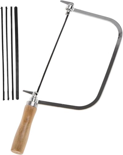 Handzaag Houtbewerking - Trekzaag Copingzaag - Doe-het-zelf Projecten - Ergonomische Handgreep - 30.5 cm - Zoals getoond