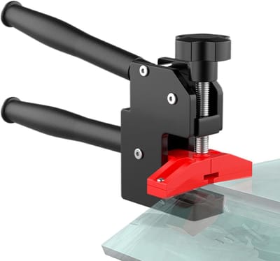 Tegelsnijtang - Handgereedschap tang - Nauwkeurig Snijden - Aluminiumlegering - 16 cm zaag - Grijs