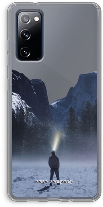 Hoesje geschikt voor Samsung Galaxy S20 FE / S20 FE 5G hoesje - Wanderlust - Soft Cover Telefoonhoesje - Bescherming aan alle Kanten en Schermrand