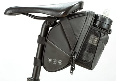 Fietstas - Fietstassen - Fiets zadeltas - Zadeltas - Fiets Stuurtas - Frametas - Waterdicht - Met flessenhouder - Reflecterend fietszadeltas - Waterfles niet inbegrepen - Zadel voor mountainbike - Racefiets - Fiets accessoires - 1,5 l