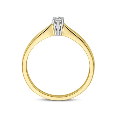 Ring Diamant 0.05ct H Si