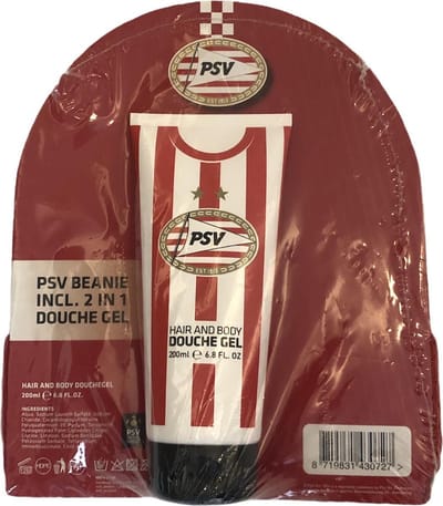 PSV Muts met 200ml Douchegel - One size