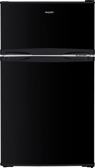 Exquisit KGC087-25-040EB - Koel-vriescombinatie - 5 Jaar Garantie - 85 cm hoog - 4* vriesvak - 85 Liter- Zwart