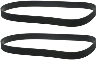 Dailygoods- Stofzuiger Riem Vervanging 2 Stuks - Platte Riem - Rubber - Slijtvast - Flexibel - Compatibel met Vax Dual Power Pet Advance ECR2V1P - Stofzuigeronderdeel