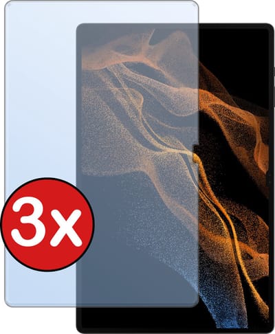 Screenprotector - 3 Stuks - Geschikt voor Samsung Galaxy Tab S10 Ultra - Extra Sterk - Beschermglas - Gehard Glas - Tempered Glass - Screen Protector