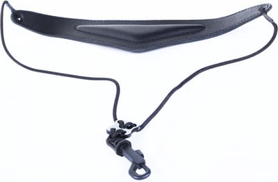 Monzani Premium Sax-Tragegordel SOFTLY ausgesuchtes,weiks Rindleder - Draagriem voor houten blaasinstrumenten
