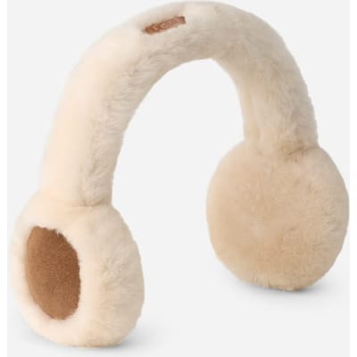 UGG® Sheepskin Wireless-oorwarmers in Brown, Shearling