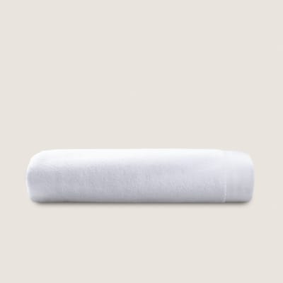 L&G - Badlaken - Extra Groot - Badhanddoek 100 x 150 cm - Sauna Handdoek - 100% Micro Katoen - Hotelkwaliteit badhanddoeken - wit