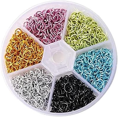 Doe-het-zelf nagelkunst charmset voor nail art decoratie - Nail art hanger charm set met ronde afstandsparels - 3D piercing set met open buigringen - Nagelsieraden en decoraties - Unieke nagelaccessoires