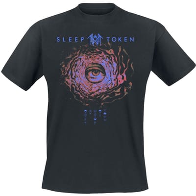 Sleep Token T-shirt - Vortex Eye - M - voor Mannen - zwart