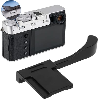 Ergonomische Thumb Grip voor Camera's, Aluminium Duimsteun met Snelle Installatie en Stofbescherming voor X100VI, X100V, XE3 en XE4