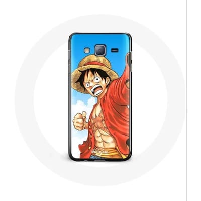 Case voor Samsung galaxy J3 Manga Een stuk Luffy Anime
