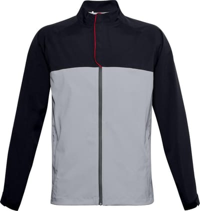 Under Armour Regenjas Zwart Mod Gray Maat S