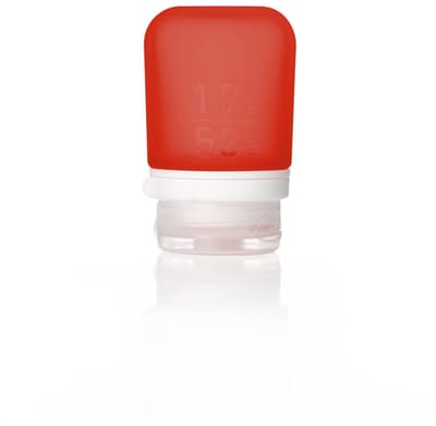 Human Gear - Reisflesje - Reisflesje - flacon - lichtgewicht - lekvrij - Herbruikbaar - GoToob+ - Small - 53ML - Red