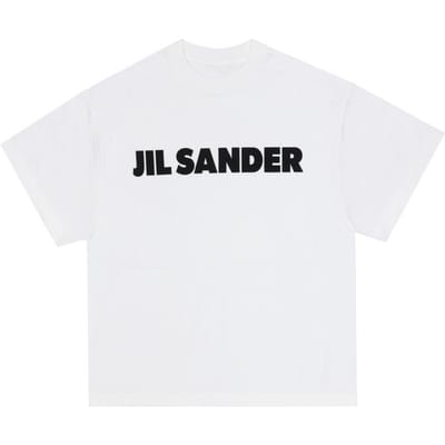 Jil Sander Dames Logo T-shirt J02gc0140 J02GC0140 J20347 102 (S) black