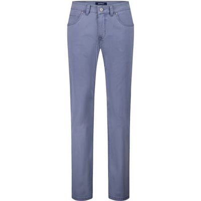 Gardeur Broek Bill-3 Two-Tone Fine 3D Pattern Comfort Stretch Blauw / male