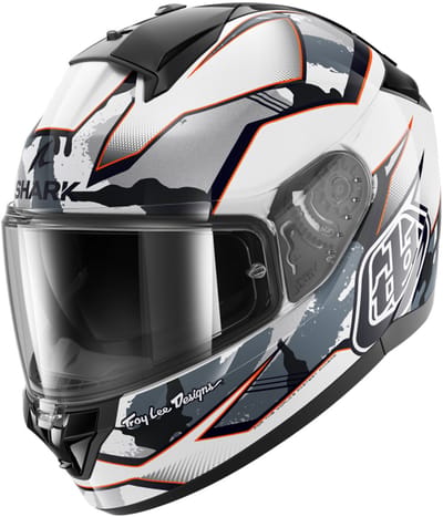 Shark Ridill 2 Matrix Camo Wit Zilver Rood WSR Integraalhelm - Helm