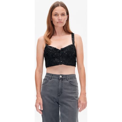 Baum und Pferdgarten Livia Top Black Größe: 34 | Lingerie-Shirts Outlet | Damen | Schwarz