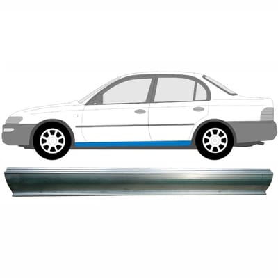 Reparatie dorpel voor Toyota Corolla E10 1991-1998 / Links