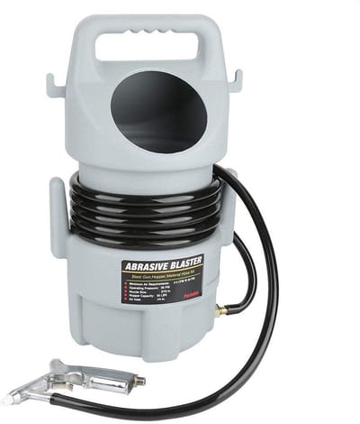 Allecto - Sandblast Gun - Professionele spuitpistool - 50L capaciteit - 4.5m slang - Voor zandstralen - Aluminium blaster - Geschikt voor diverse a...