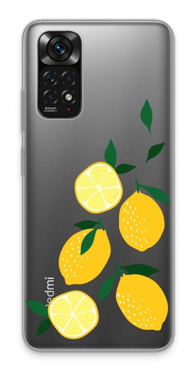 Case Company® - Hoesje geschikt voor Xiaomi Redmi Note 11 hoesje - You're my lemon - Soft Cover Telefoonhoesje - Bescherming aan alle Kanten en Schermrand