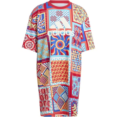 Slim-fit t-shirtjurk voor dames adidas x Fram