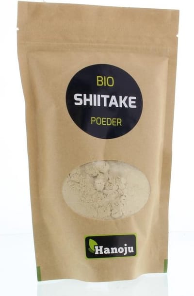 Hanoju Shiitake poeder bio 100 Gram