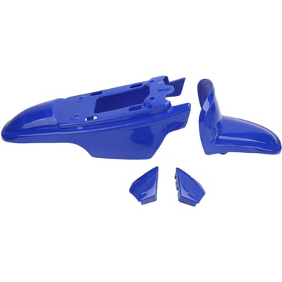 Kit de housses de carénage pour moto Bleu Garde-boue avant arrière pour PW50 PY50 PEEWEE 50 PIT Bike blue