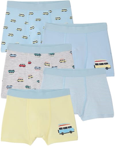 Vertbaudet Set van 5 boxershorts van