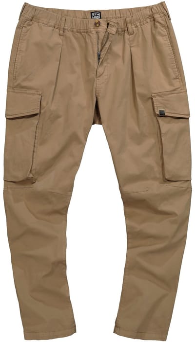 STHUGE - Heren - Cargobroek Buik-Fit Baggy-Fit - Bruin - Maat 70