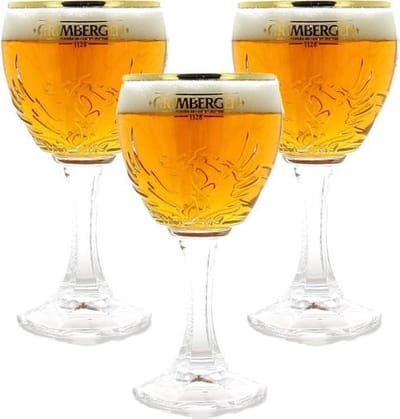 Grimbergen Bierglazen - 33cl - Set van 3 stuks