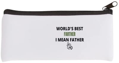 Akyol - worlds best farther Etui - Papa - cadeau papa - cadeau - verjaardag papa - vaderdag - beste papa - 20 bij 9 cm