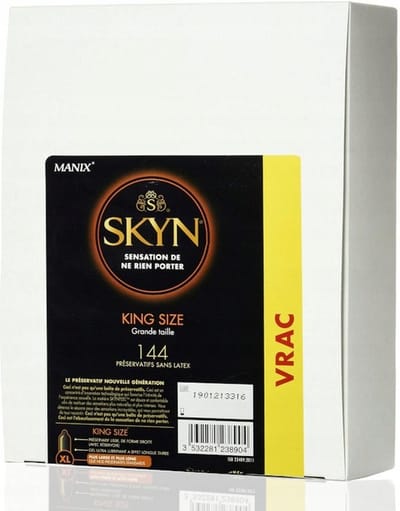 Mates Skyn King Size 144 Latexvrije condooms grootverpakking