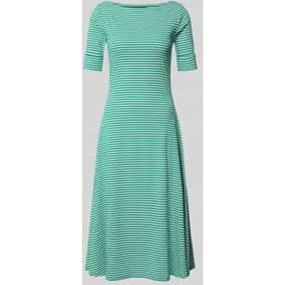 Midi-jurk met boothals Model 'MUNZIE'
