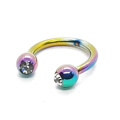 Olie Met Steentjes - Neus / Septum / Helix Piercing